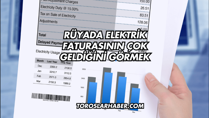 Rüyada Elektrik Faturasının Çok Geldiğini Görmek