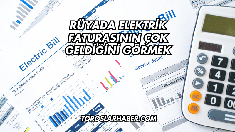 Rüyada Elektrik Faturasının Çok Geldiğini Görmek