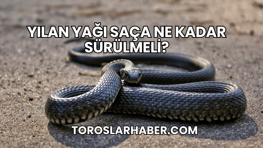 Yılan Yağı Saça Ne Kadar Sürülmeli?