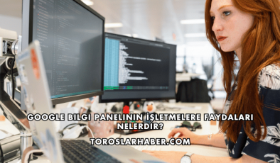 Google Bilgi Panelinin İşletmelere Faydaları Nelerdir?